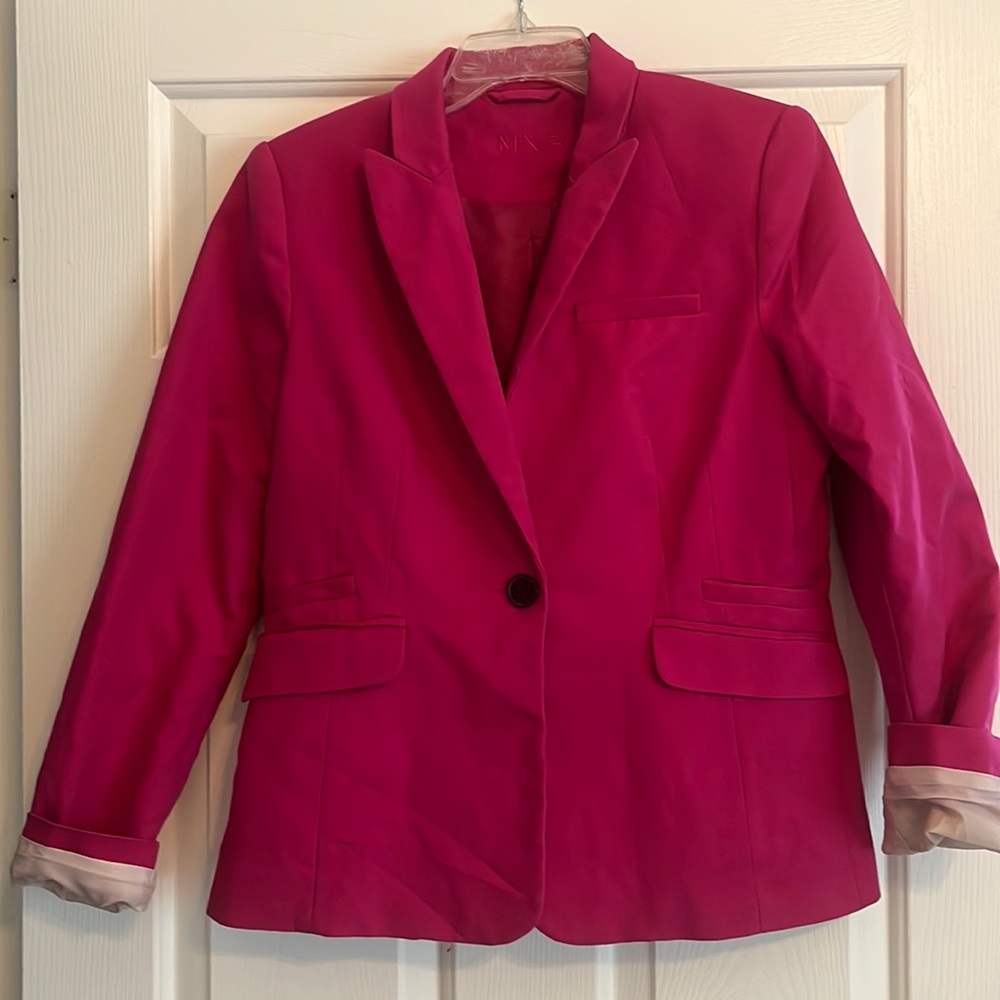 Pink blazer MNG